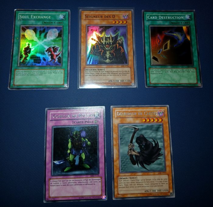 Lot cartes Yu-Gi-Oh Rétro éditions 1996' - photo numéro 2