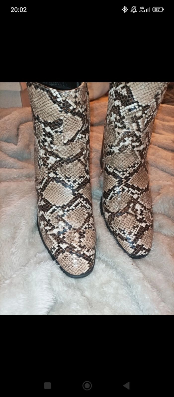 bottines python femme - photo numéro 3