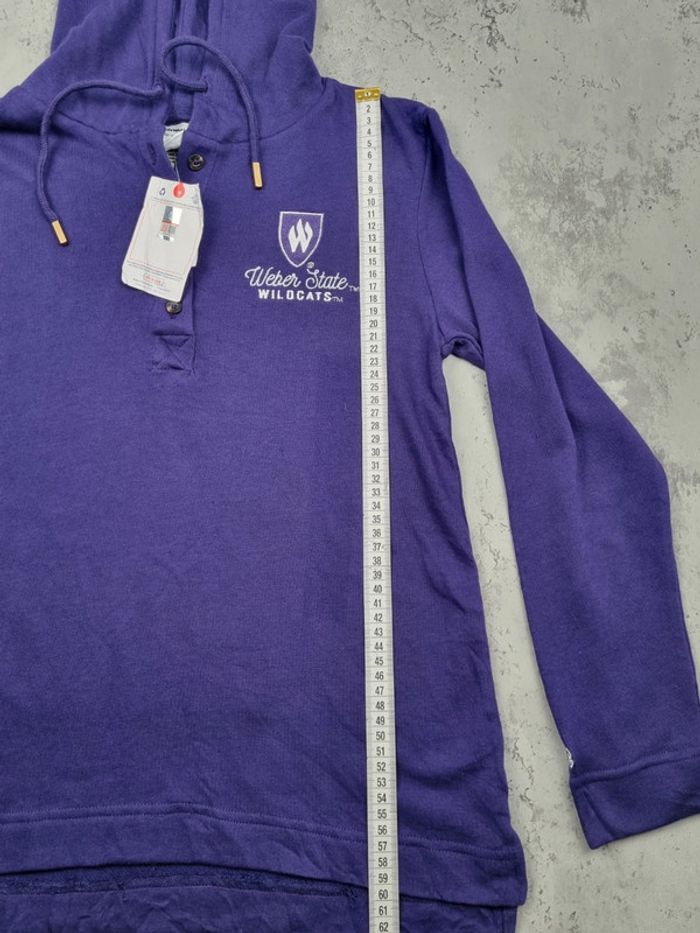 Sweat à capuche Champion violet – Taille S Femme (mesures en photos) - photo numéro 5