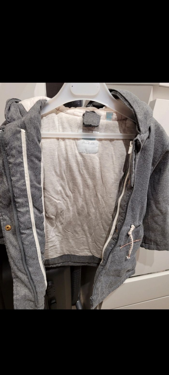 Manteau chaud hiver  3 en 1 Obaidi 36mois - photo numéro 3