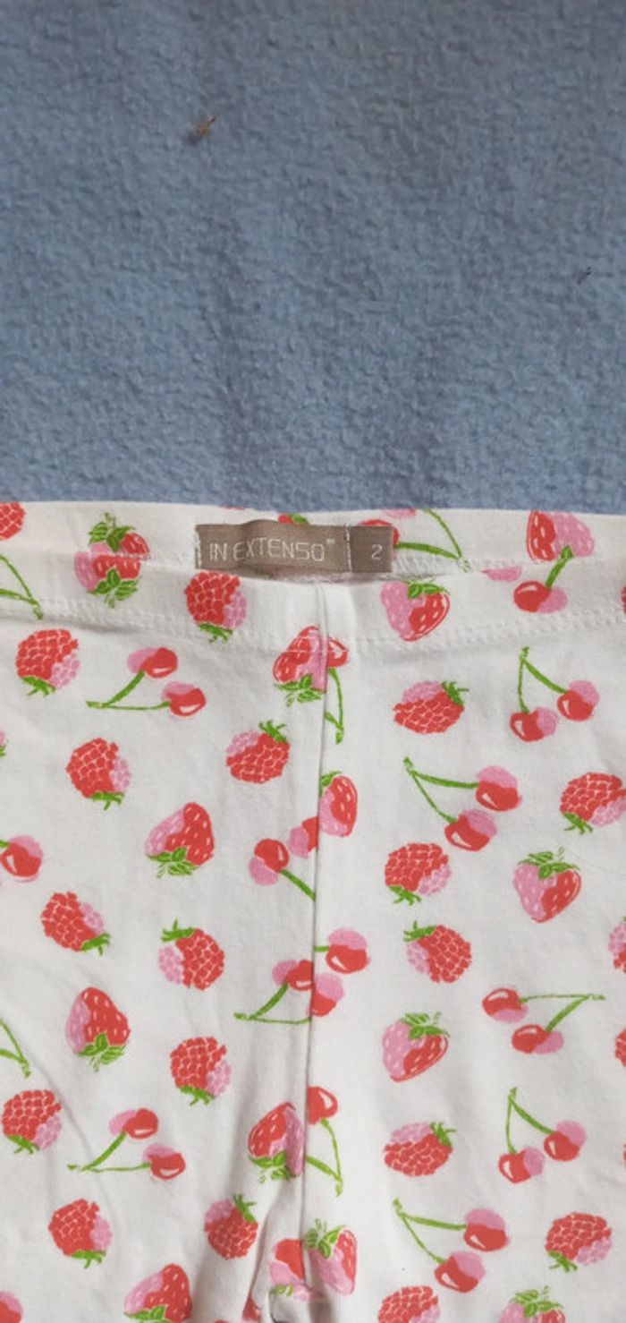 Leggings court in extenso taille 2 ans - photo numéro 2