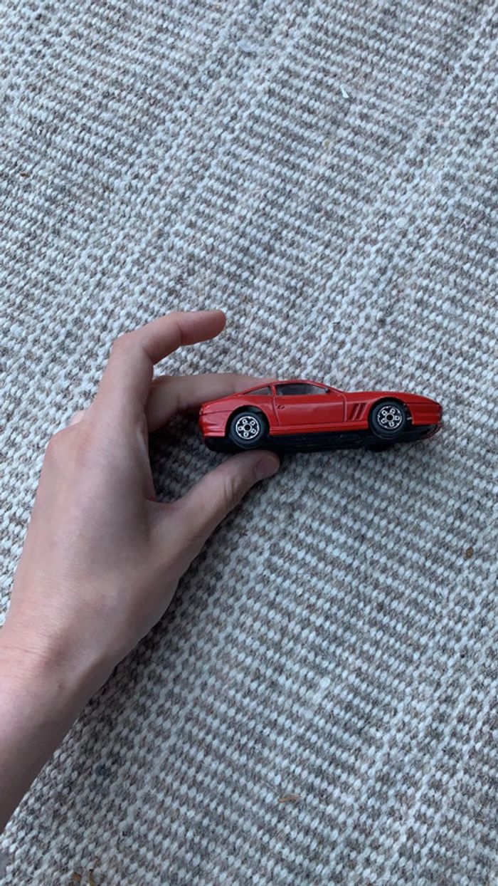 Jouet miniature voiture Ferrari fabrique en Italie style majorette vintage - photo numéro 6