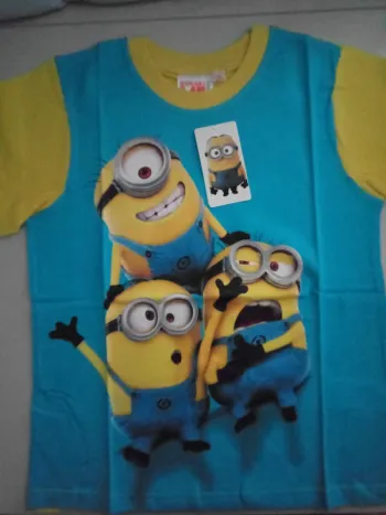 Tee shirt minion garcon