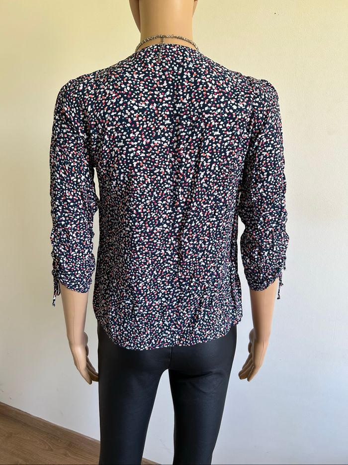 Blouse imprimée à manches courtes Esprit taille française 34 jamais portée - photo numéro 5