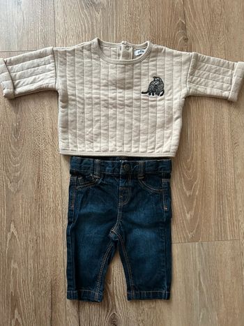Ensemble jean pull 3 mois