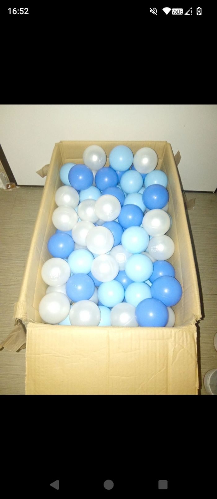 Lot balle kiddy moon 115 balle