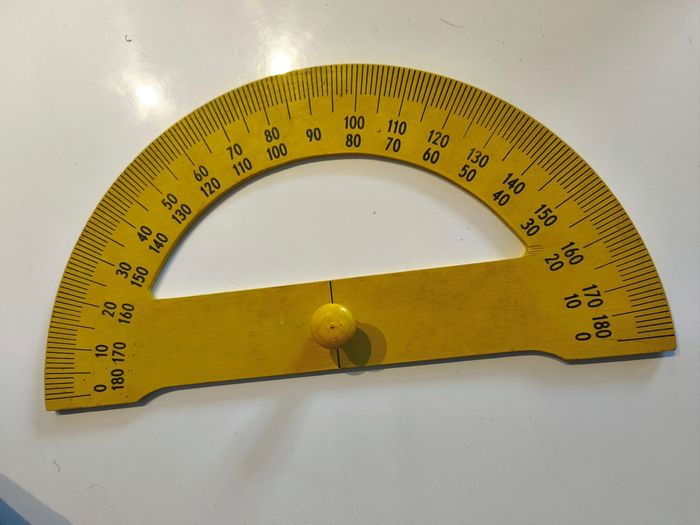 Grand rapporteur bois 34 cm