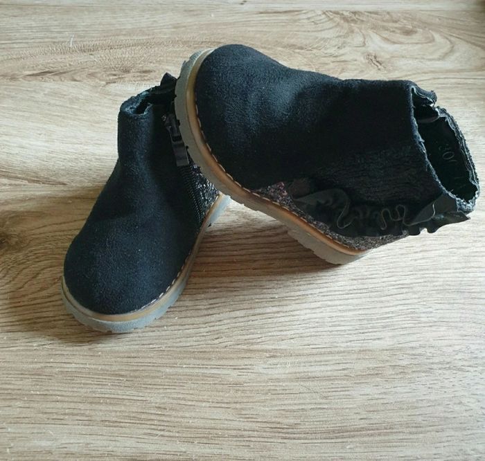 🩷 Bottines brillantes avec fermetures Rock and joy pointure 23 - photo numéro 7