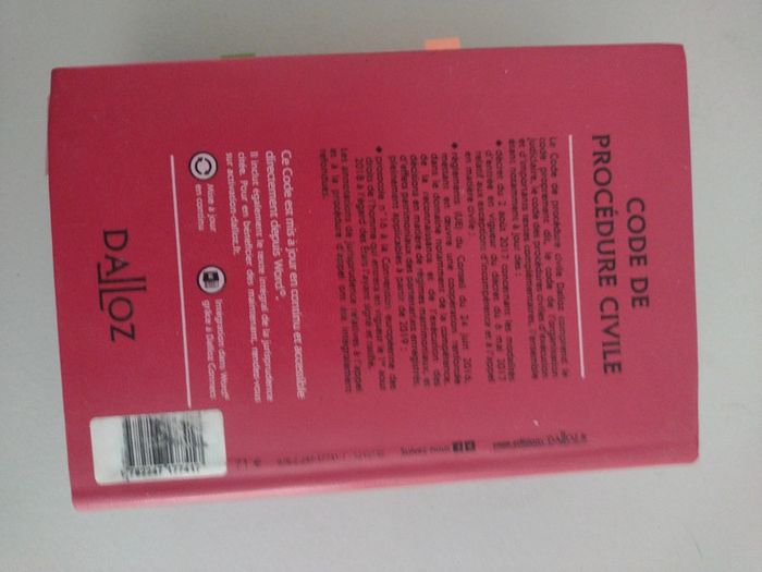 Code de procédure civile annoté (CH-P) de - photo numéro 2