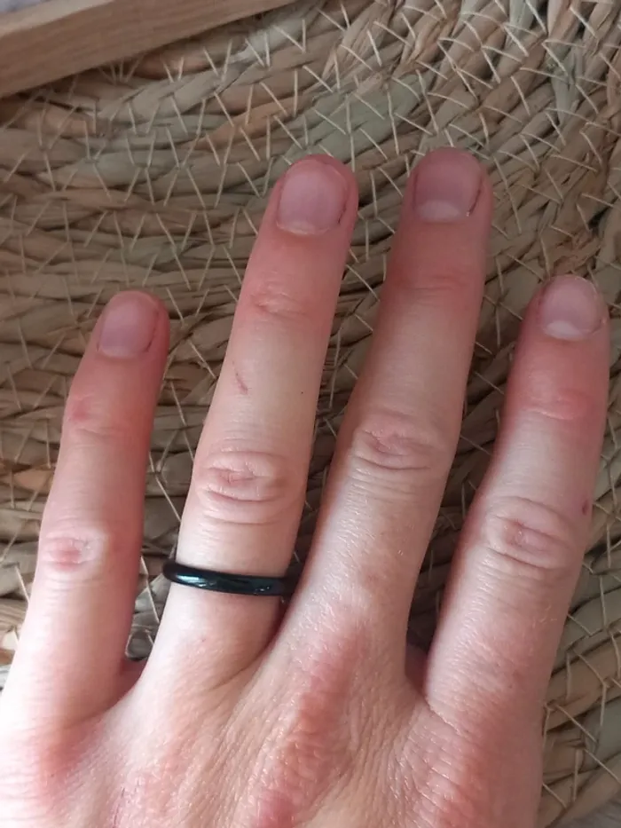 Bague en pierre naturelle taille 16 (50) - photo numéro 5