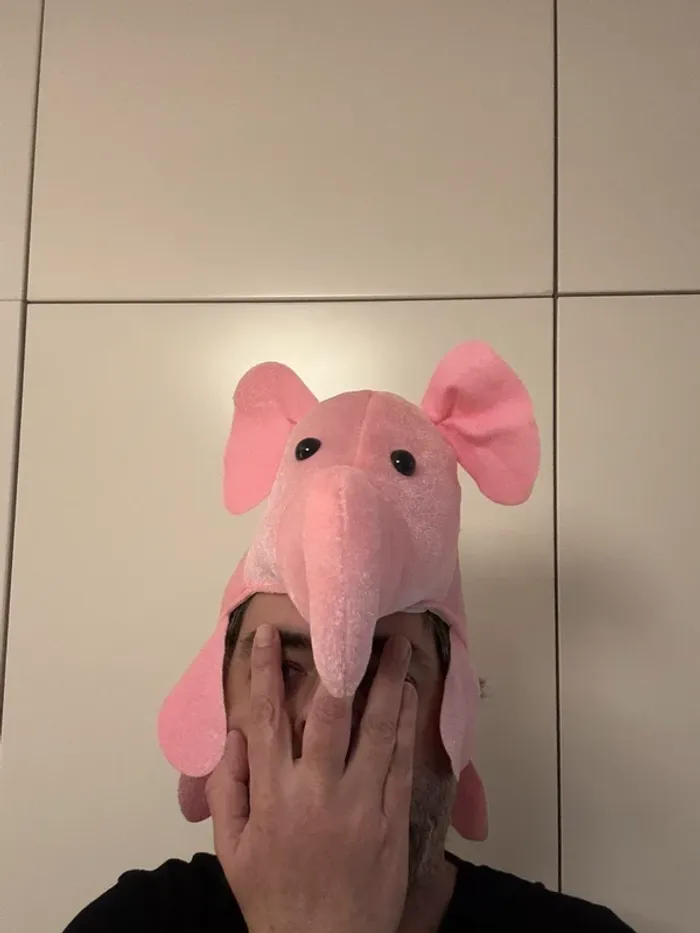 Chapeau peluche Rose Delirium Tremens taille unique neuf - photo numéro 2