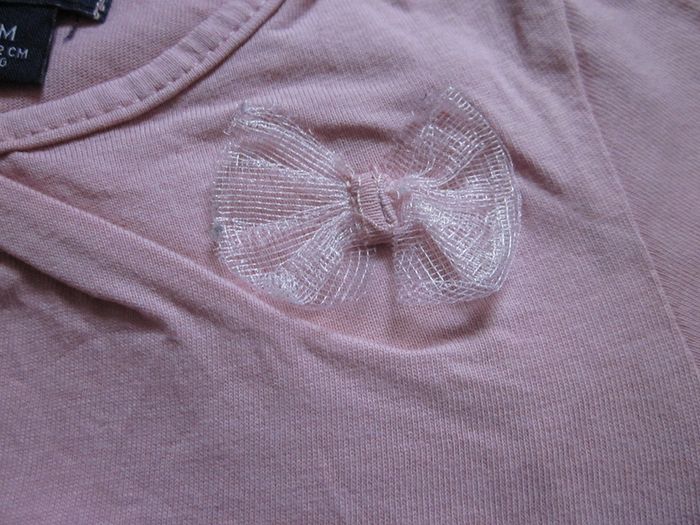 T-Shirt manches longues rose 9 mois - photo numéro 3