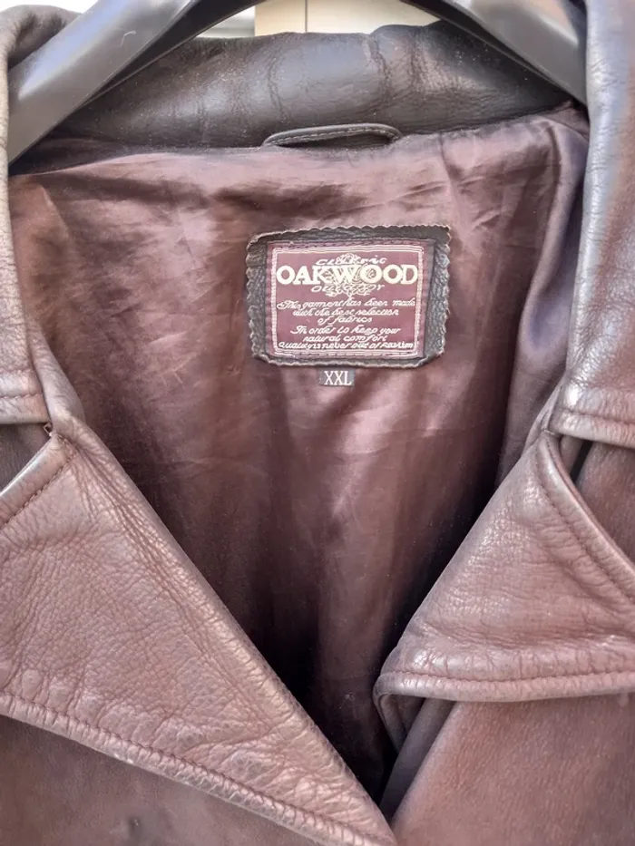 Veste Oakwood XXL vachette - photo numéro 3