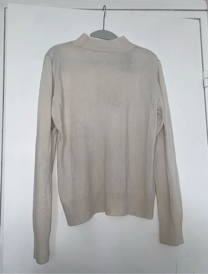 Pull blanc - photo numéro 2