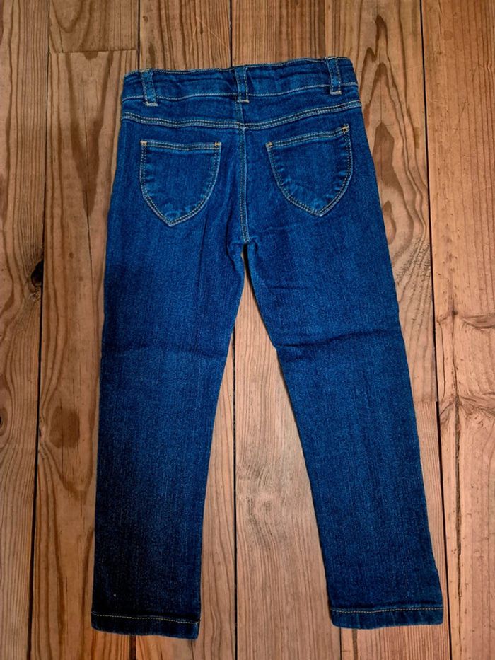 Jean bleu foncé en taille 3 ans - photo numéro 2