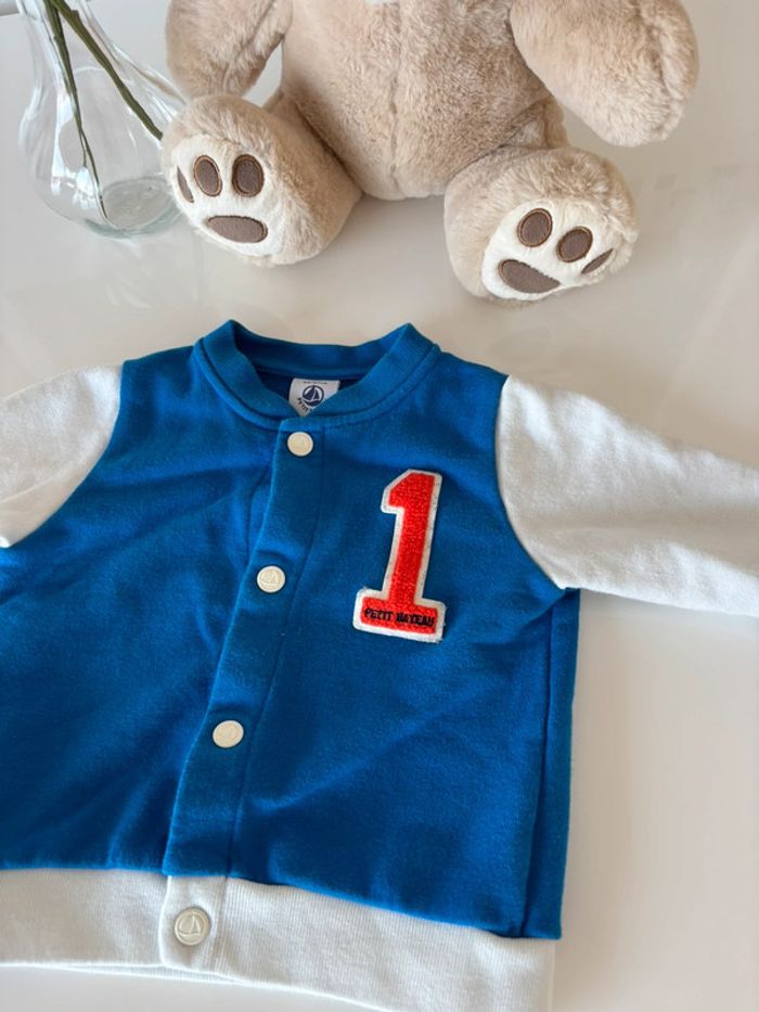 Veste Petit Bateau 6 mois garçon - photo numéro 2