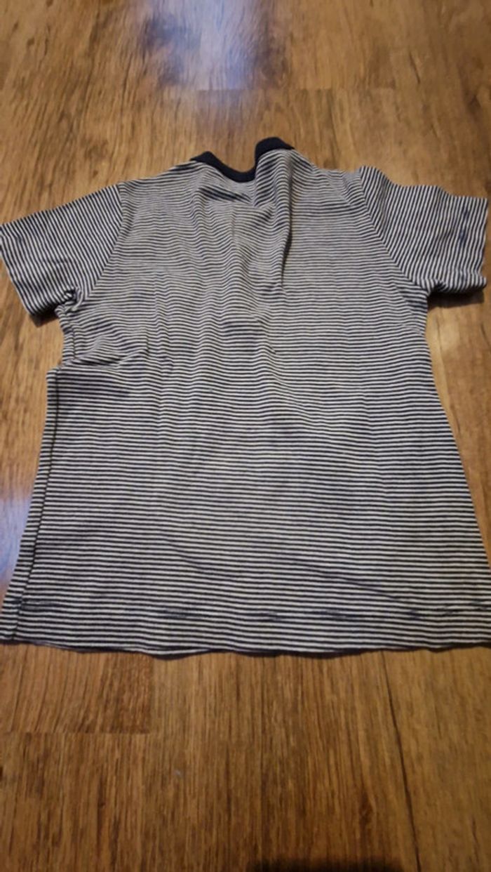 Tee shirt manche courte à rayure - photo numéro 2