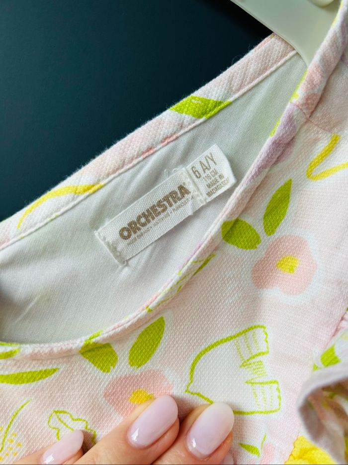 Robe à fleur orchestra 6 ans - photo numéro 4