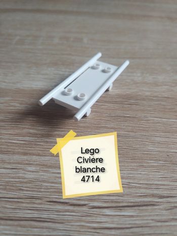 Lego civiere blanche 4714