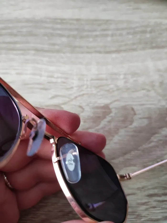 Lunette solaire ray-ban rose gold - photo numéro 8