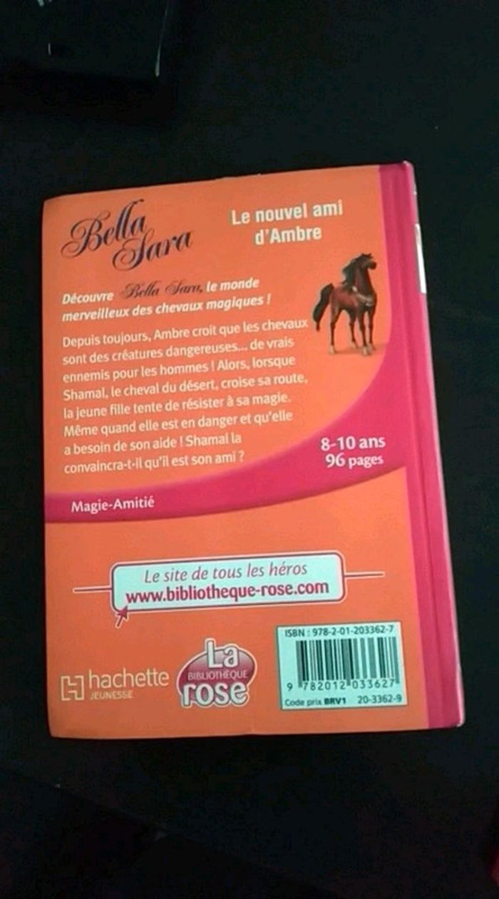 2 livres collection bibliothèque rose ( Belle Sara,) - photo numéro 2