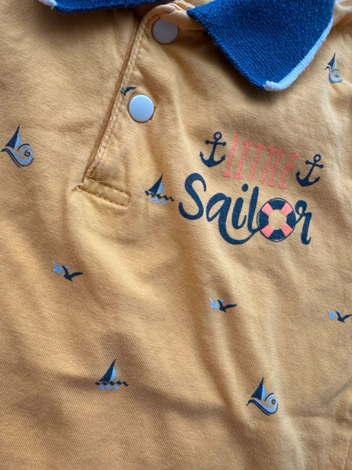 👕👖Ensemble short + polo - 2 ans - bébé garçon - très bon état - été - photo numéro 3