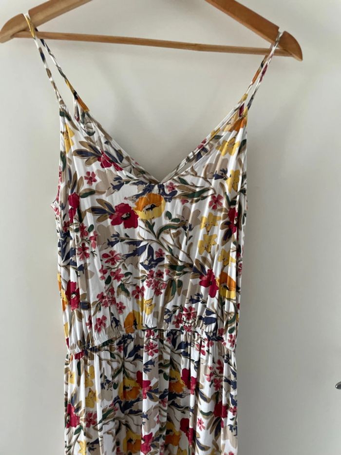 Robe longue à fleurs taille M - photo numéro 3