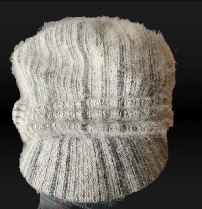 Casquette  femme laine d’angora