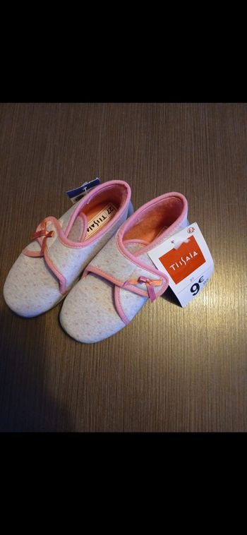 Chaussons fille tissaia 27