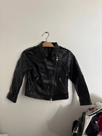 Veste en simili cuir