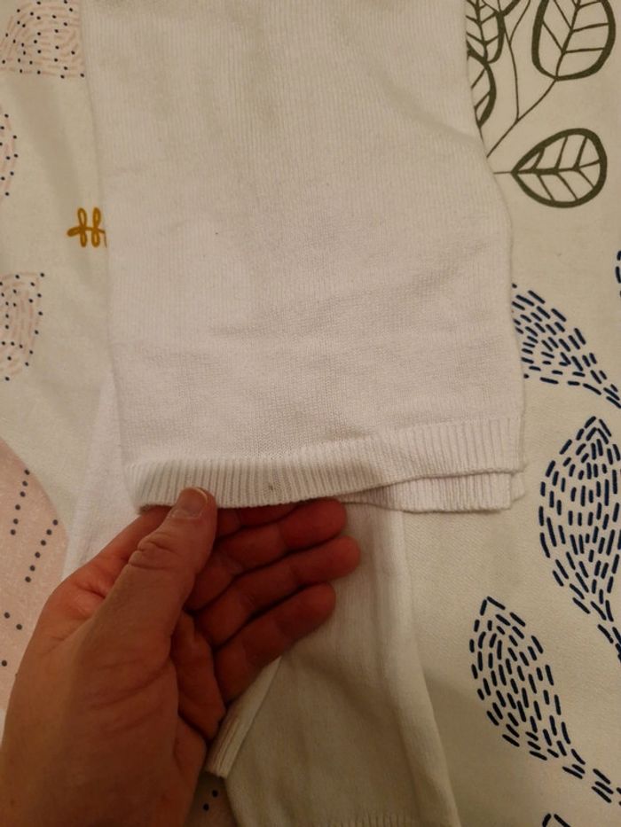 Boléro gilet blanc - photo numéro 3