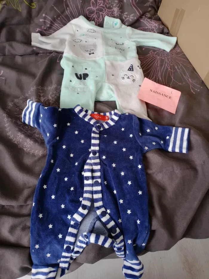 Lot naissance pyjama body