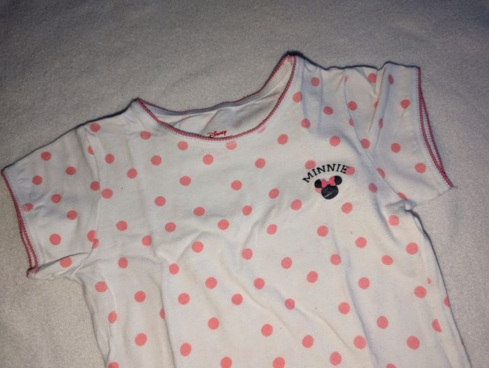 Lot de 2 tshirts MC sous-vêtements Minnie - 4A - Orchestra Disney - photo numéro 4