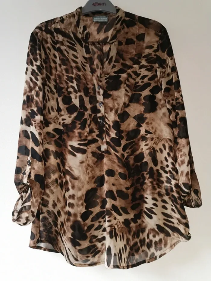 Lot d'une robe et d'une tunique léopard - photo numéro 5