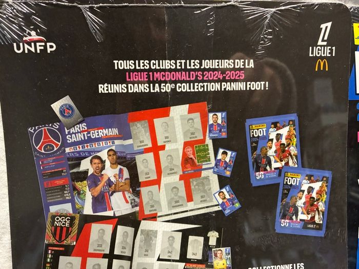 54 sachets Foot 50 collection Panini - photo numéro 8