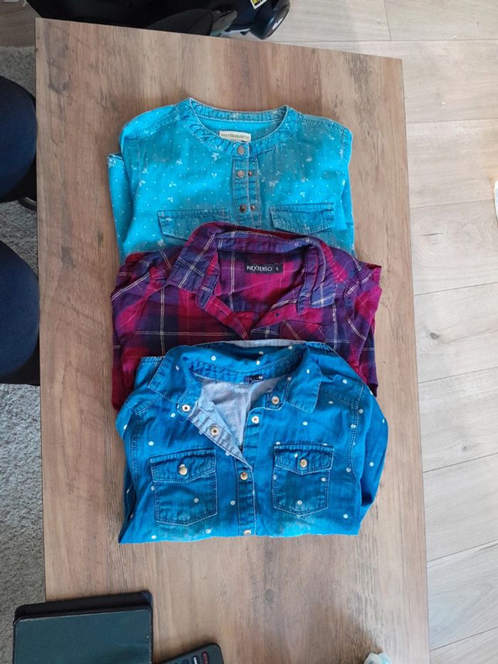 Lot chemise 6A