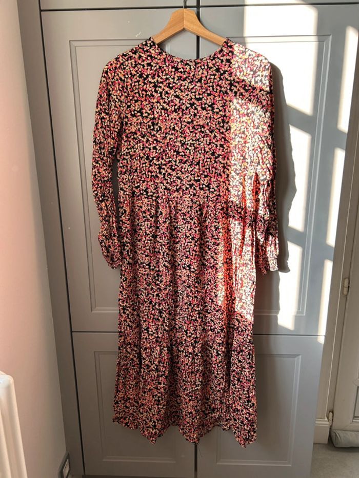 Robe longue fleurie H&M