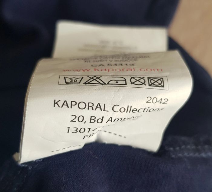 Tee shirt kaporal - photo numéro 3