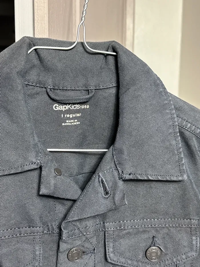 Veste en jean gap 10 ans - photo numéro 2