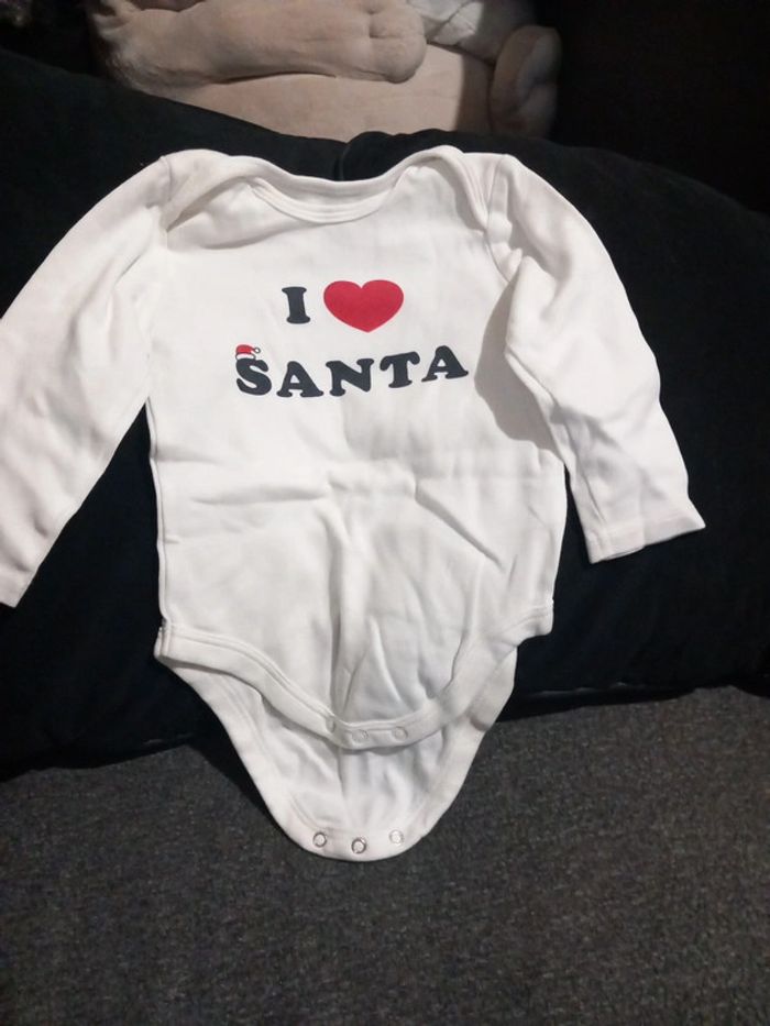 Body taille 74cm c&a Christmas Noël - photo numéro 1