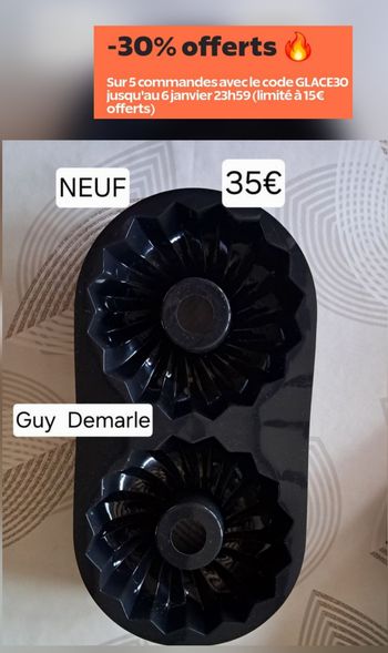 Moule de cuisson Flexipan NEUF *Guy Demarle*