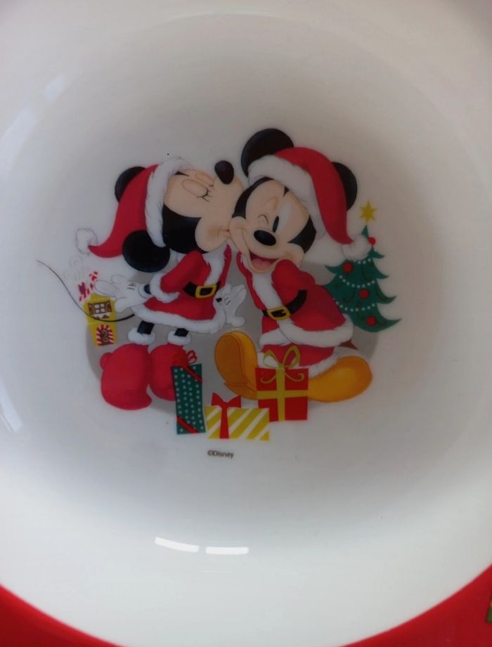 Ensemble vaisselle de Noël Mickey en plastique - photo numéro 6