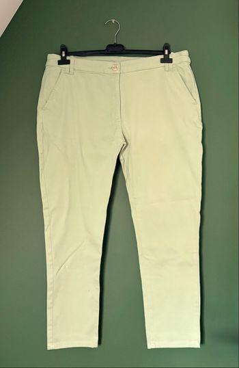 🌿 Pantalon femme Blancheporte – Taille 46 – Vert pastel – TBE