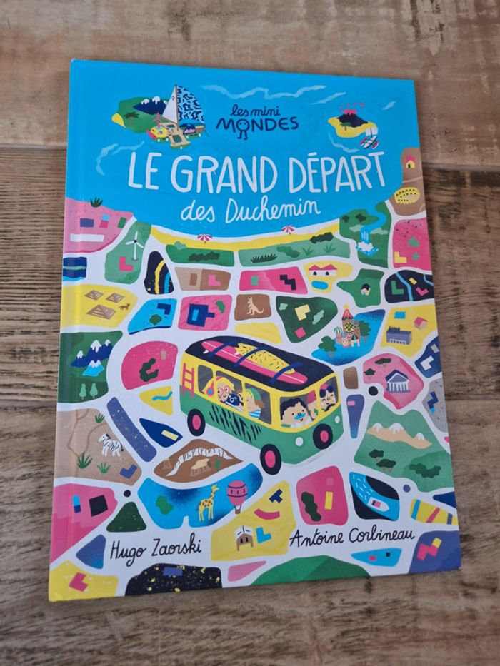 Livre le grand départ des duchemin les mini mondes