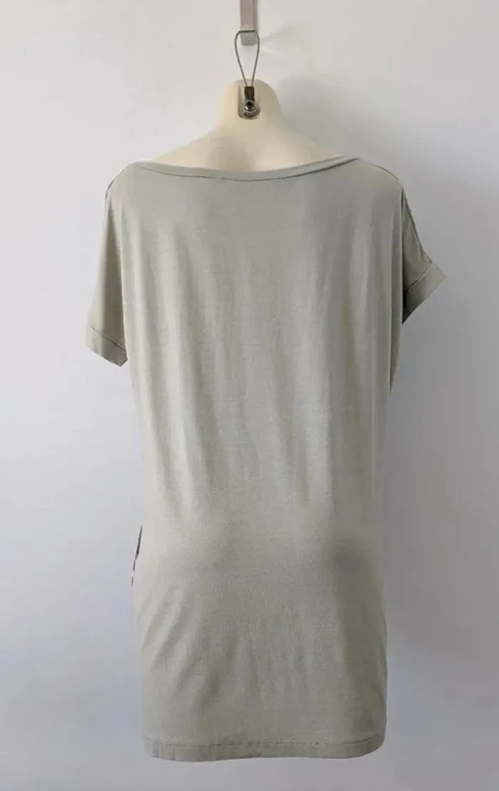 Blouse d'été beige finitions dentelle - Rinascimento - taille L - photo numéro 3