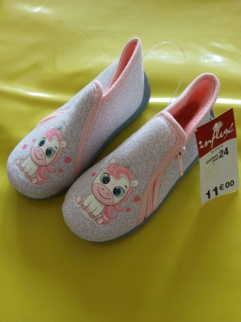 chaussons poney 24 fille