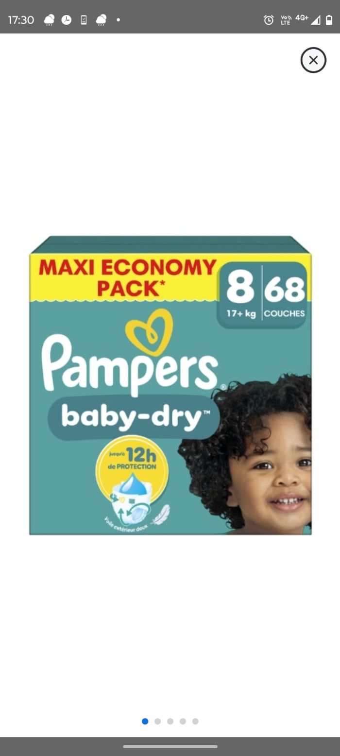Couche Pampers 24€