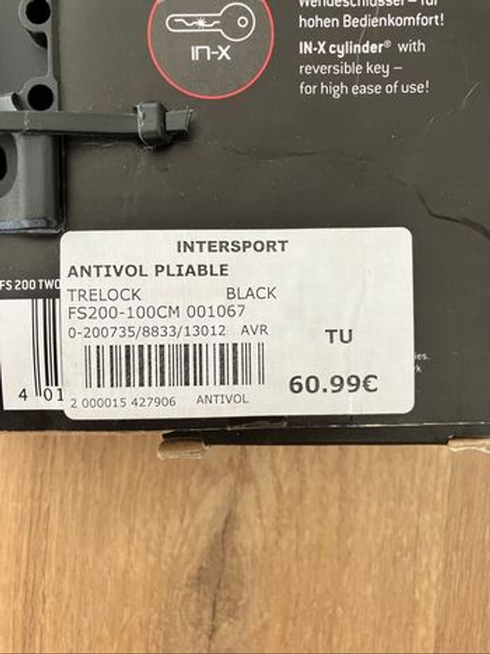 Anti vol  vélo pliable - photo numéro 3