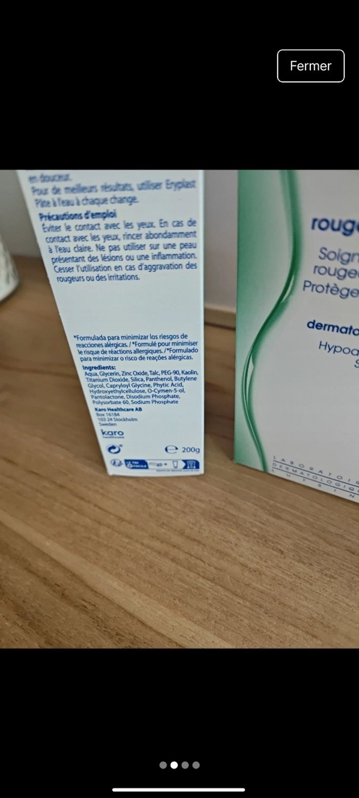 Eryplast crème lot de deux - photo numéro 2