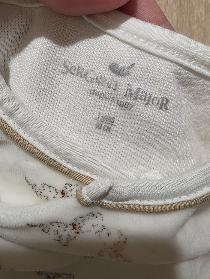 Pyjama velours Sergent Major neuf - photo numéro 2